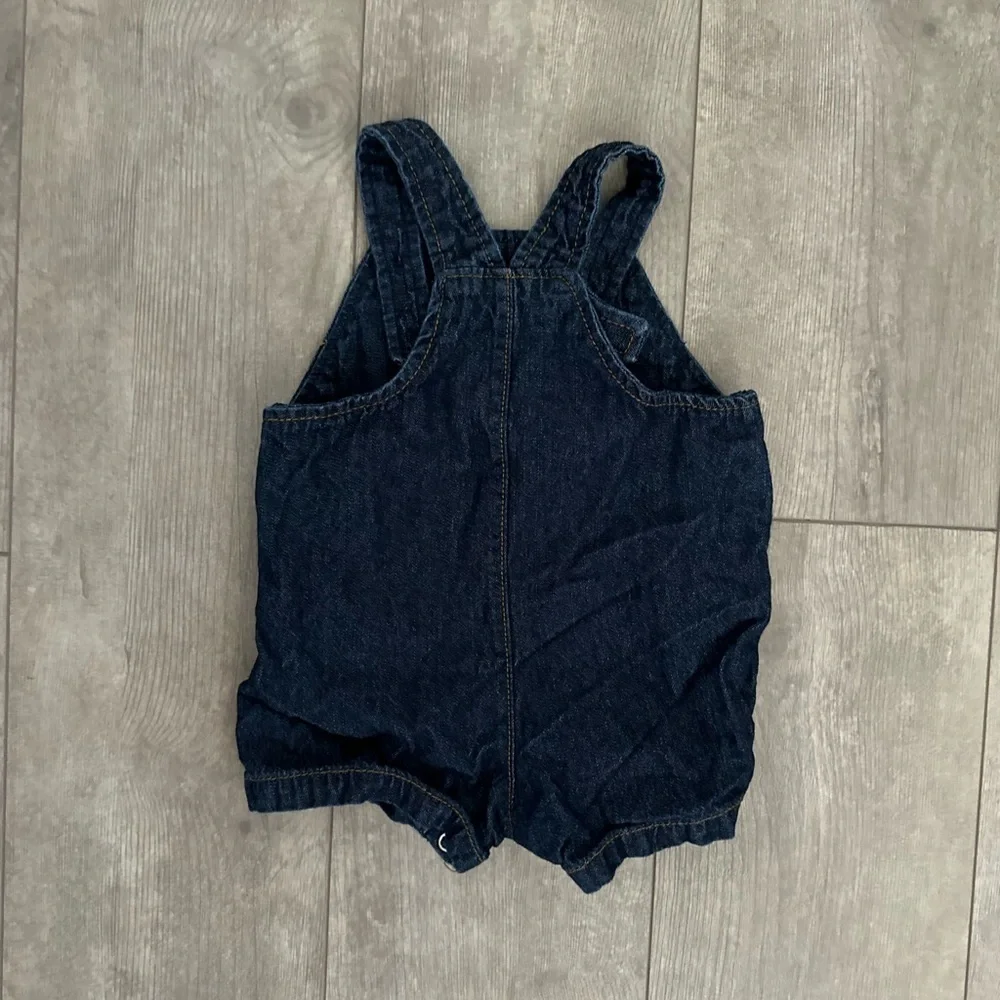 Carter’s 3 month baby boy overalls dark denim
